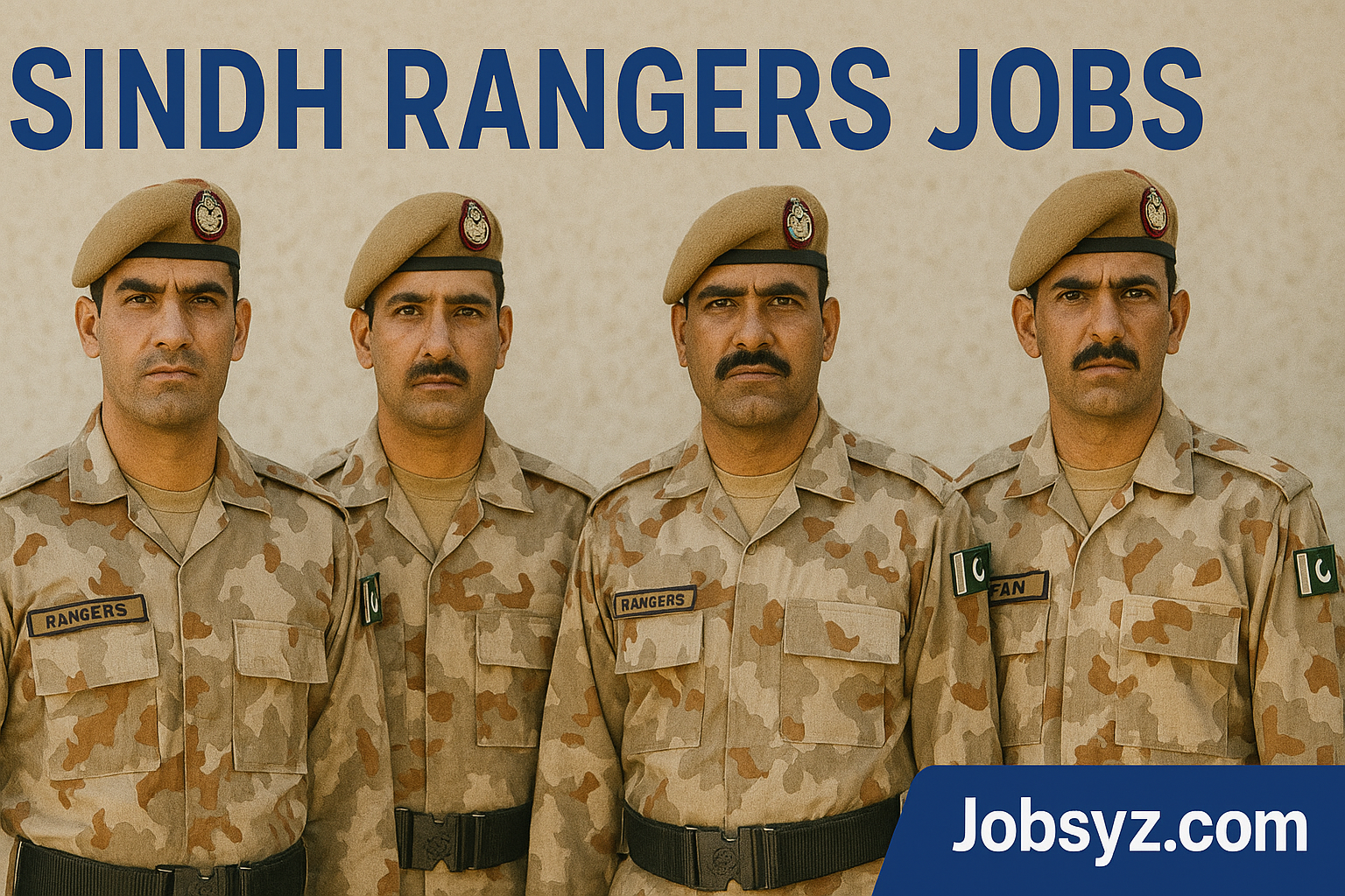 Sindh Rangers Jobs 2025 | Join Now