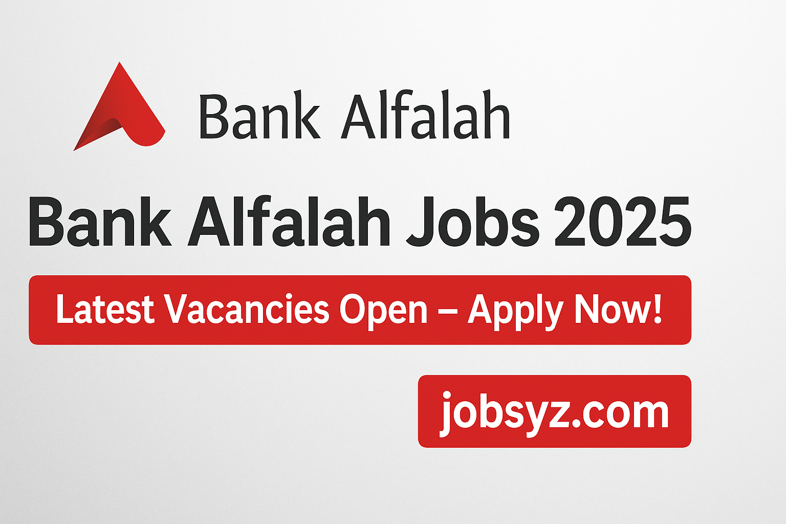 Bank Alfalah Jobs 2025 | Online Registration