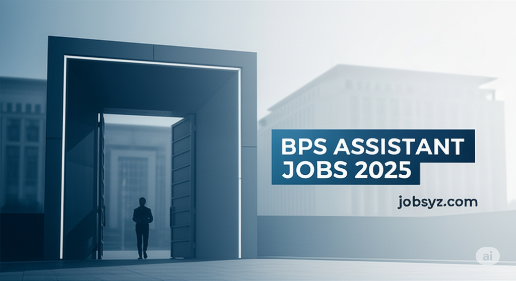 BPS Assistant Jobs 2025 | New Vacancies Apply Online Now